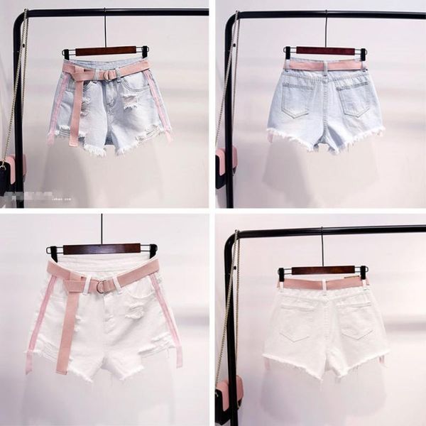 women's jeans women solid color high waist slim casual pants elastic summer loose hole denim shorts 20211, Blue
women's jeans women solid color high waist slim casual pants elastic summer loose hole denim shorts 20211, Blue