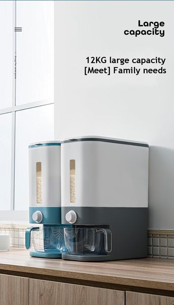storage bottles & jars kitchen rice box automatic cereal dispenser boxs moisture-proof sealed grain bin container
storage bottles & jars kitchen rice box automatic cereal dispenser boxs moisture-proof sealed grain bin container