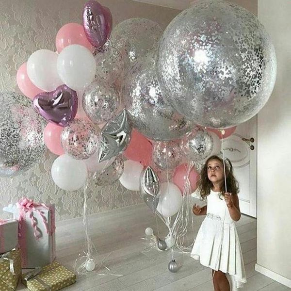 36inch silver confetti balloon pink white latex balloon silver romantic theme wedding birthday party decoration princes sqcuau
36inch silver confetti balloon pink white latex balloon silver romantic theme wedding birthday party decoration princes sqcuau