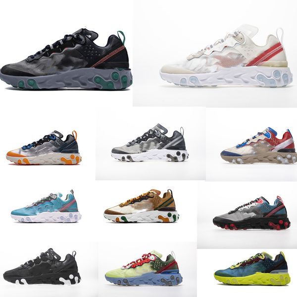 2020 react element 87 running shoes men women casual airs shoes light bone 87s triple black bred team trainers sports sneaker
2020 react element 87 running shoes men women casual airs shoes light bone 87s triple black bred team trainers sports sneaker