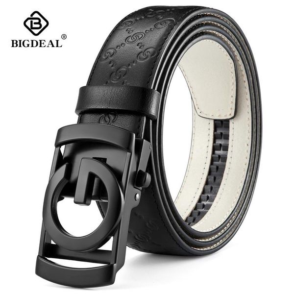 belts bigdeal men cow genuine leather belt for metal automatic buckle male strap cowhide est waistband, Black;brown
belts bigdeal men cow genuine leather belt for metal automatic buckle male strap cowhide est waistband, Black;brown