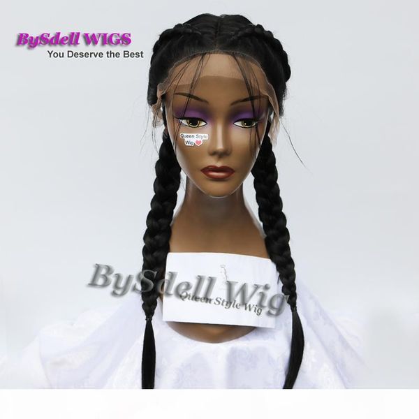 new arrival double dutch braids wig twin braided lace front wigs synthetic black hair braids lace front wigs for black women
new arrival double dutch braids wig twin braided lace front wigs synthetic black hair braids lace front wigs for black women