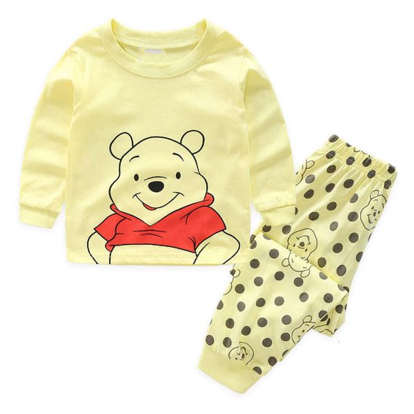 cotton children's pajamas suit new bear flower boys' round neck home wear, Blue;red
cotton children's pajamas suit new bear flower boys' round neck home wear, Blue;red