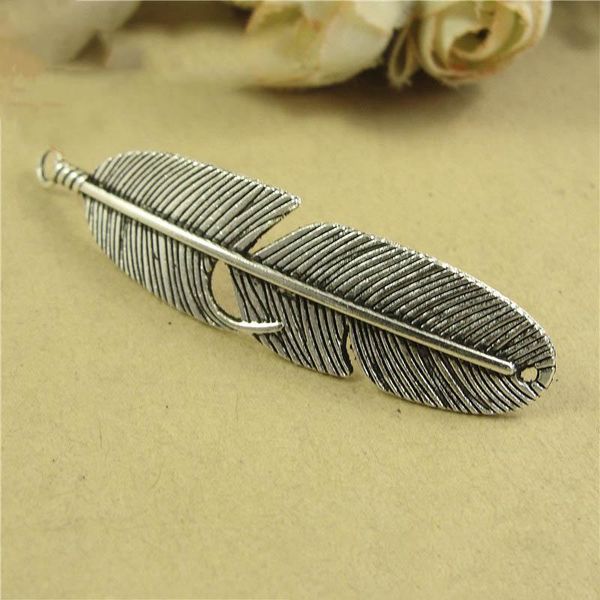 10pcs 14x57mm feather bracelet necklace connector gold bronze pendant charms for diy jewelry making handmade crafts accessories h wmtrmo
10pcs 14x57mm feather bracelet necklace connector gold bronze pendant charms for diy jewelry making handmade crafts accessories h wmtrmo