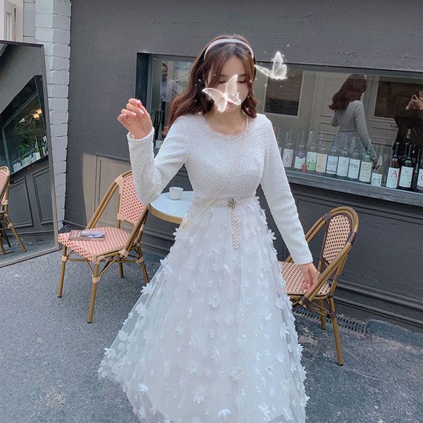 new wihte fairy spring elegant party midi casual patchwork lace japanese kawaii korean women 2021 y3ny, Black;gray
new wihte fairy spring elegant party midi casual patchwork lace japanese kawaii korean women 2021 y3ny, Black;gray