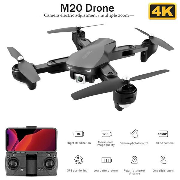 m20 hd aerial gps drone mini small folding real-time image transmission esc camera long battery life quadcopter vs e520s
m20 hd aerial gps drone mini small folding real-time image transmission esc camera long battery life quadcopter vs e520s