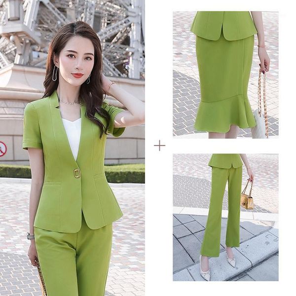 work dresses 3-piece set womens skirt suits summer interviewee formal overall short-sleeve jacket mermaid midi long trousers female1, White;black
work dresses 3-piece set womens skirt suits summer interviewee formal overall short-sleeve jacket mermaid midi long trousers female1, White;black