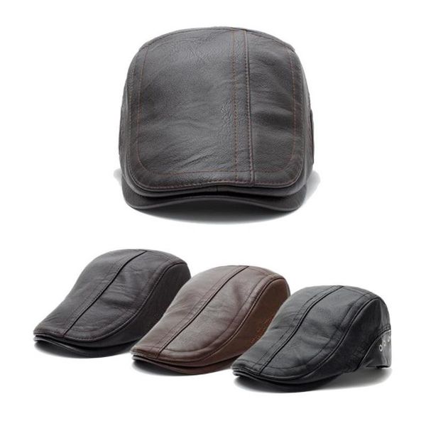 jamont wholesale 2020 new men's hat winter sun hat pu leather beret fashion gorras warm winter men's casquette cap, Blue;gray
jamont wholesale 2020 new men's hat winter sun hat pu leather beret fashion gorras warm winter men's casquette cap, Blue;gray