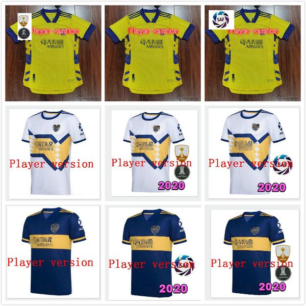 20 21 player version boca juniors 80th anniversary soccer jerseys 2020 2021 tevez maradona moura abila reynoso de rossi football shirt, Black;yellow
20 21 player version boca juniors 80th anniversary soccer jerseys 2020 2021 tevez maradona moura abila reynoso de rossi football shirt, Black;yellow