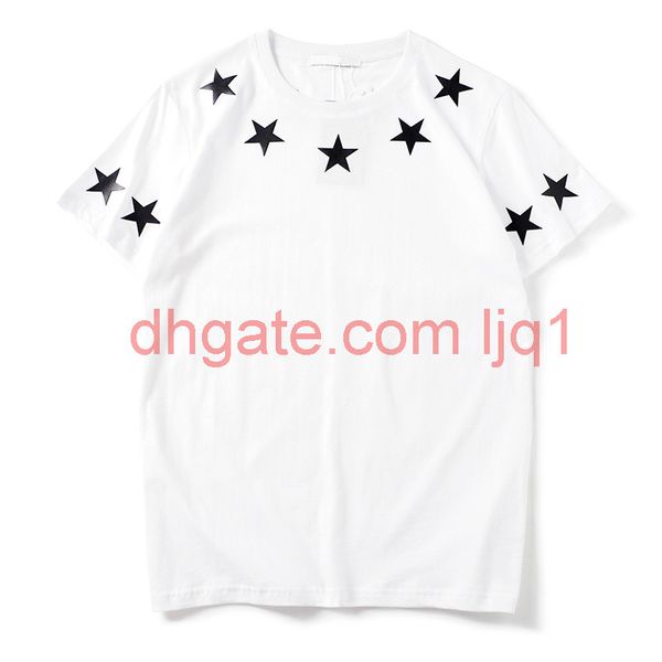 mens t shirt men women hip hop short sleeves tees couple summer stars print tees black white
mens t shirt men women hip hop short sleeves tees couple summer stars print tees black white
