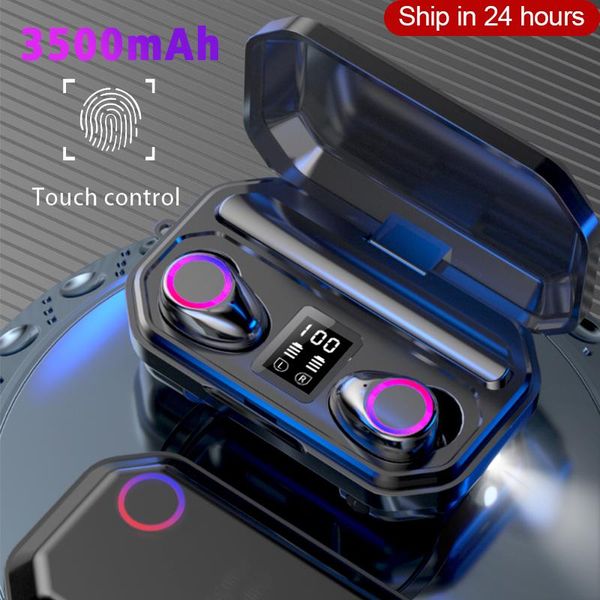 m12 tws bluetooth earphones hd stereo wireless headphones fingerprint touch noise cancelling gaming headset waterproof earbuds
m12 tws bluetooth earphones hd stereo wireless headphones fingerprint touch noise cancelling gaming headset waterproof earbuds