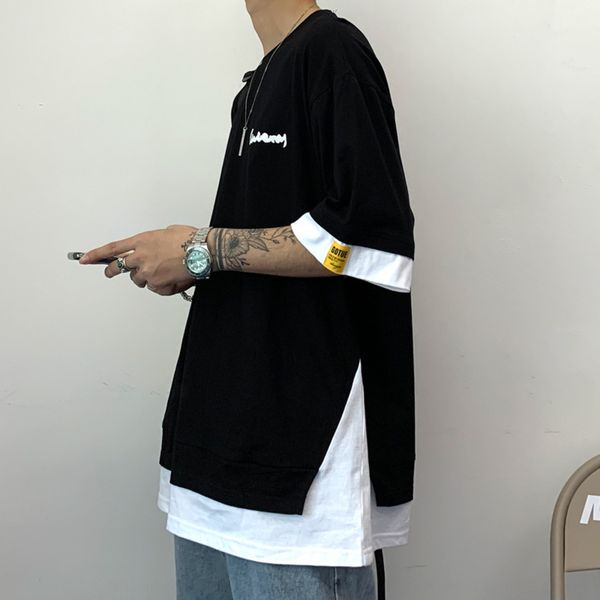 perth people 2020 summer loose t- t-shirt casual short sleeve summer couple individual splicing half sleeve shirt ybkhs, Blue
perth people 2020 summer loose t- t-shirt casual short sleeve summer couple individual splicing half sleeve shirt ybkhs, Blue