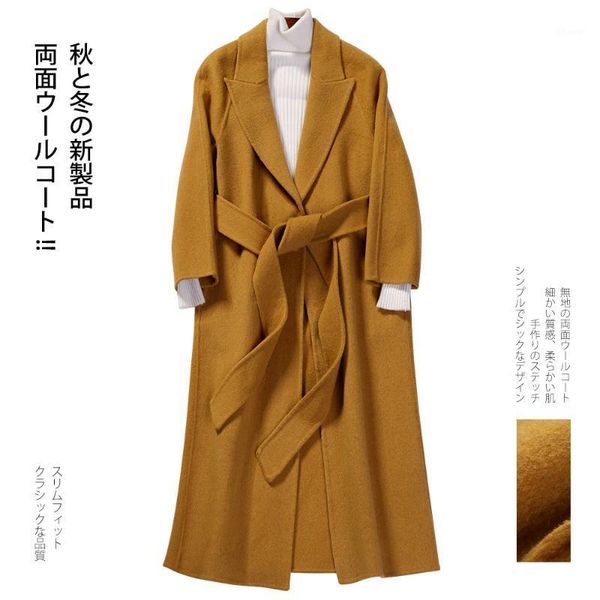 winter coat women clothes 2020 fashion 90% wool long jacket + belt ladies elegant autumn coat female casaco hiver ped83351, Black
winter coat women clothes 2020 fashion 90% wool long jacket + belt ladies elegant autumn coat female casaco hiver ped83351, Black