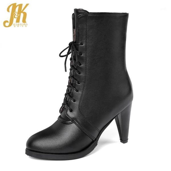 boots jk spike heels high women motorcycle boot ladies lace up shoes female round toe mid-calf winter big size 451, Black
boots jk spike heels high women motorcycle boot ladies lace up shoes female round toe mid-calf winter big size 451, Black