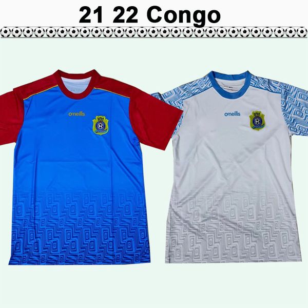 21 22 congo national team mens soccer jerseys home blue red away white football shirts uniforms red colorful t-shirt, Black;yellow
21 22 congo national team mens soccer jerseys home blue red away white football shirts uniforms red colorful t-shirt, Black;yellow