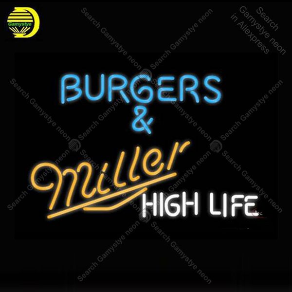 miller burgers and miller neon sign neon lamp glass tube beer bar pub store display handcraft iconic sign personalized cool sign
miller burgers and miller neon sign neon lamp glass tube beer bar pub store display handcraft iconic sign personalized cool sign
