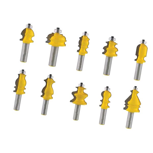 hard alloy raised panel router bits -10/pack 1/2'' shank cove cabinet door woodworking diy tools
hard alloy raised panel router bits -10/pack 1/2'' shank cove cabinet door woodworking diy tools