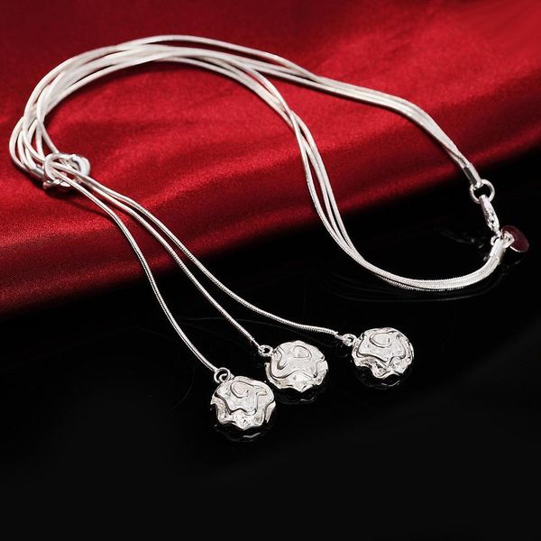 new arrive silver color necklace jewelry women wedding fashion charms rose flower necklace christmas gift h bbywrt
new arrive silver color necklace jewelry women wedding fashion charms rose flower necklace christmas gift h bbywrt