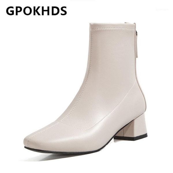 gpokhds 2021 women ankle boots microfiber winter short plush square toe zipper med heels female boots size 411, Black
gpokhds 2021 women ankle boots microfiber winter short plush square toe zipper med heels female boots size 411, Black