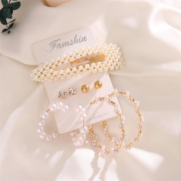korean fashion jewelry pearl tassel earrings for women boho geometric heart crystal earrings set brincos 2020 big hoop earrings sqcplw, Golden
korean fashion jewelry pearl tassel earrings for women boho geometric heart crystal earrings set brincos 2020 big hoop earrings sqcplw, Golden