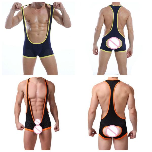 mesh men undershirt underwear wrestling suit men bodysuit boxers jumpsuits singlets jockstrap buttocks
mesh men undershirt underwear wrestling suit men bodysuit boxers jumpsuits singlets jockstrap buttocks