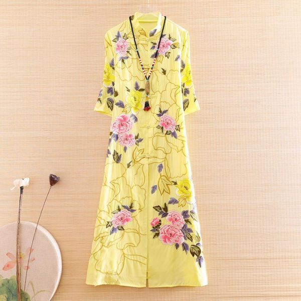 high-end spring summer women chinese style floral qipao dress embroidery elegant lady a-line cheongsam 2 pieces dress s-xxl1, Red
high-end spring summer women chinese style floral qipao dress embroidery elegant lady a-line cheongsam 2 pieces dress s-xxl1, Red