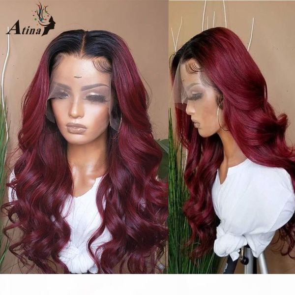 colored red burgundy 99j human hair wig brazilian remy wavy ombre lace front wig glueless weave wigs for black women closure, Black;brown
colored red burgundy 99j human hair wig brazilian remy wavy ombre lace front wig glueless weave wigs for black women closure, Black;brown