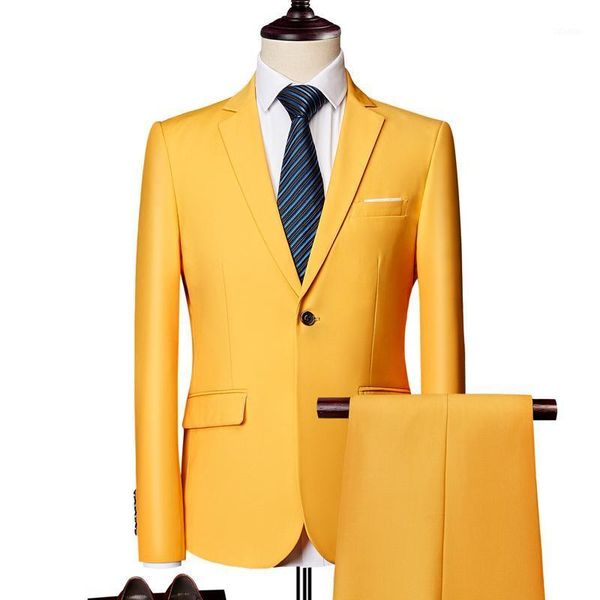 men's suits & blazers korean fashion blazer + suit pants handsome men work business slim fit sets wedding dress two pieces1, White;black
men's suits & blazers korean fashion blazer + suit pants handsome men work business slim fit sets wedding dress two pieces1, White;black