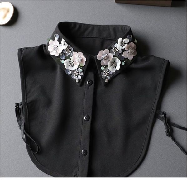 elegant black sequined fake collar shirt chiffon white detachable collar fake women ladies false blouse lapel collar ha qylbue
elegant black sequined fake collar shirt chiffon white detachable collar fake women ladies false blouse lapel collar ha qylbue
