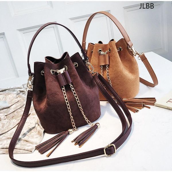 fashion ladies suede shoulder bags chain tassel simple bucket bags for women 2021 crossbody messenger bag purse bolsa feminina
fashion ladies suede shoulder bags chain tassel simple bucket bags for women 2021 crossbody messenger bag purse bolsa feminina