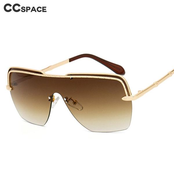 sunglasses 49094 oversized goggle half frame metal men women fashion shades uv400 vintage glasses, White;black
sunglasses 49094 oversized goggle half frame metal men women fashion shades uv400 vintage glasses, White;black