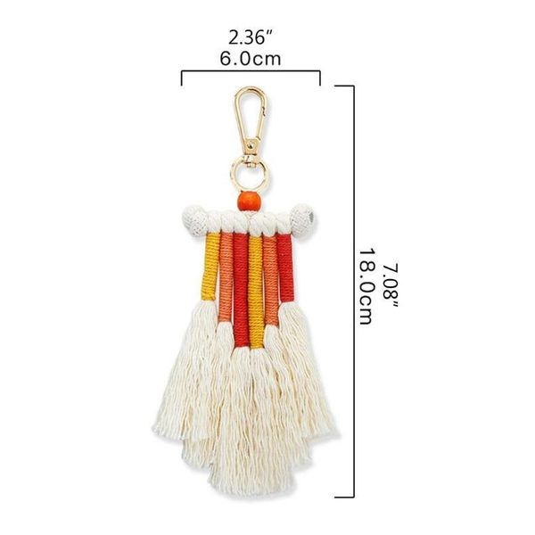 weaving rainbow keychains for women boho handmade key holder keyring macrame bag charm accessories car hanging jllvdi
weaving rainbow keychains for women boho handmade key holder keyring macrame bag charm accessories car hanging jllvdi