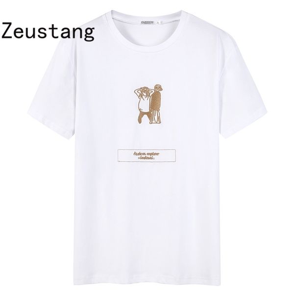 zeustang men's t-shirts short sleeve o-neck t shirt summer hop casual fashion cotton tees t200224, White;black
zeustang men's t-shirts short sleeve o-neck t shirt summer hop casual fashion cotton tees t200224, White;black