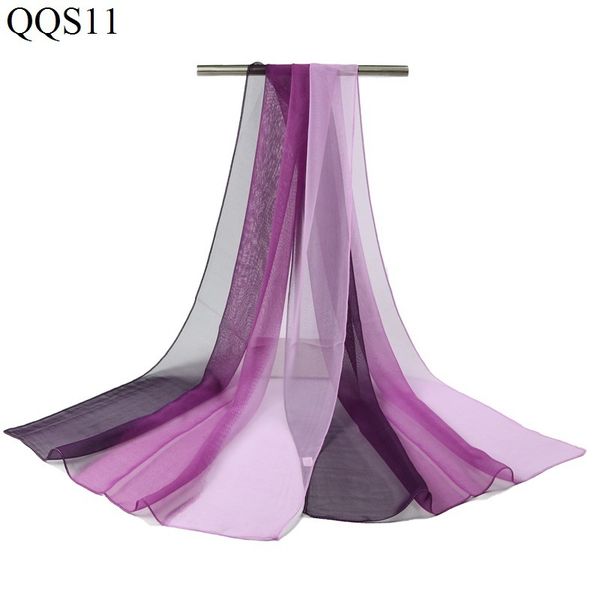 women's scarf with gradient georgette transition color tullerszr, Blue;gray
women's scarf with gradient georgette transition color tullerszr, Blue;gray