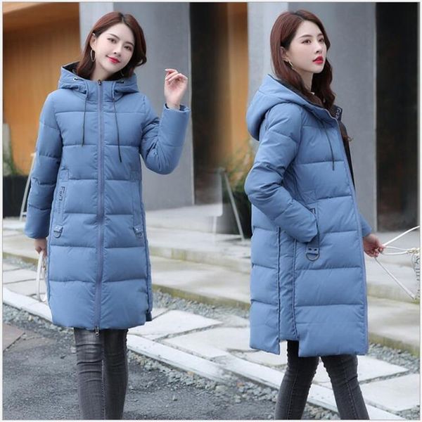 women's down & parkas 2021 winter jacket women long cotton woman parka hooded snow wear coats female outerwear femme chaquetas mujer g8, Black
women's down & parkas 2021 winter jacket women long cotton woman parka hooded snow wear coats female outerwear femme chaquetas mujer g8, Black