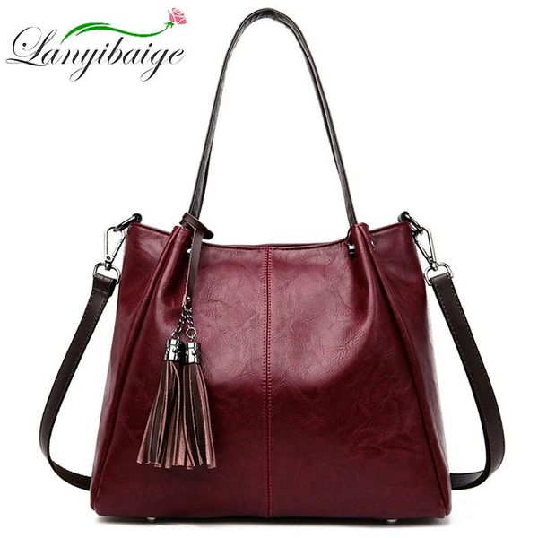 2020 women leather handbags tassel female shoulder crossbody bags for women casual tote bag vintage sac a main new
2020 women leather handbags tassel female shoulder crossbody bags for women casual tote bag vintage sac a main new