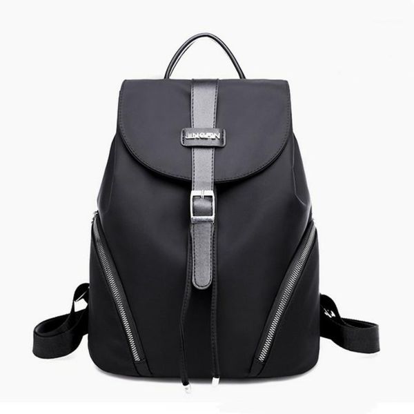 women's backpack 2019 new trend pure color fashion soft back oxford cloth waterproof bag large capacity student school bag1
women's backpack 2019 new trend pure color fashion soft back oxford cloth waterproof bag large capacity student school bag1