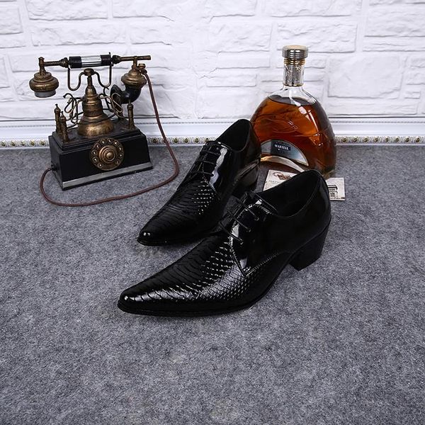 mens shoes high heels black red patent leather crocodile skin oxford shoes for men pointed toe dress male buty meskie
mens shoes high heels black red patent leather crocodile skin oxford shoes for men pointed toe dress male buty meskie