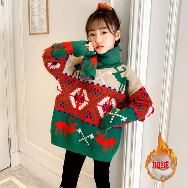 winter new wear children's middle 20 school girls' cashmere deer sweater scarf korean version, Blue
winter new wear children's middle 20 school girls' cashmere deer sweater scarf korean version, Blue