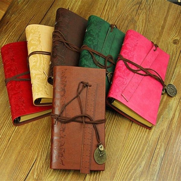 notepads 1pcs retro classic vintage leather bound blank pages string journal diary notebook sketchbook school office supply, Purple;pink
notepads 1pcs retro classic vintage leather bound blank pages string journal diary notebook sketchbook school office supply, Purple;pink