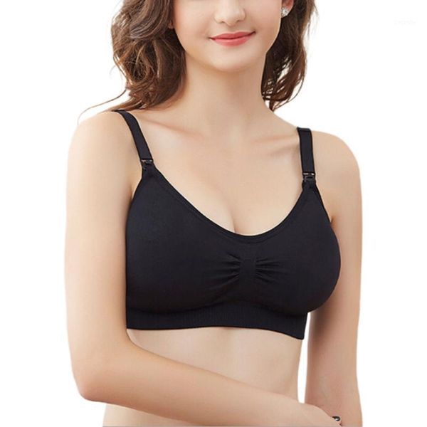 women nursing bra solid color breast-feeding bra tees woman clothes seamless adjusted-straps ladies1, Red;black
women nursing bra solid color breast-feeding bra tees woman clothes seamless adjusted-straps ladies1, Red;black