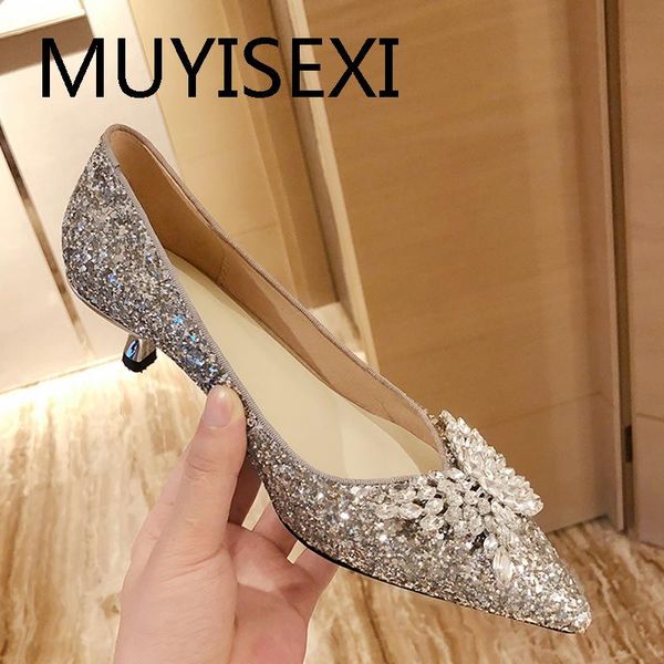 silver glitter party shoes pointed toe shallow crystal 4cm thin heels women pumps spring summer wedding shoes pdl02 muyisexi, Black
silver glitter party shoes pointed toe shallow crystal 4cm thin heels women pumps spring summer wedding shoes pdl02 muyisexi, Black