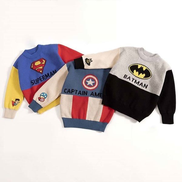 kids boys cartoon sweaters casual children knit autumn warm pullover sweater for boy toddler long sleeve wear appliques clothes lj200812, Blue
kids boys cartoon sweaters casual children knit autumn warm pullover sweater for boy toddler long sleeve wear appliques clothes lj200812, Blue