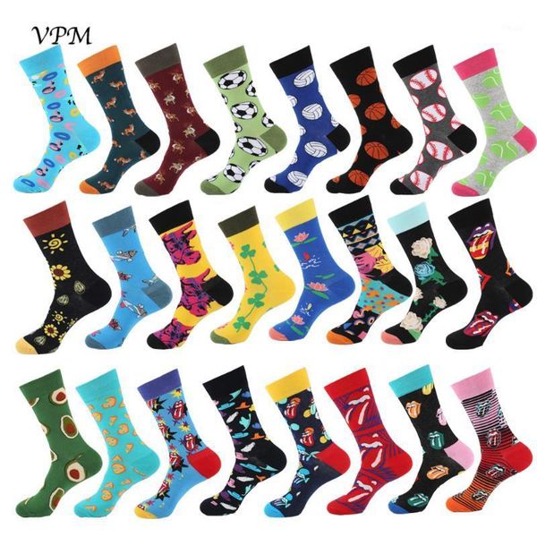vpm new colorful cotton cool men's socks harajuku hip hop happy cartoon funny ball red tongue avocado socks for man gifts1, Black
vpm new colorful cotton cool men's socks harajuku hip hop happy cartoon funny ball red tongue avocado socks for man gifts1, Black