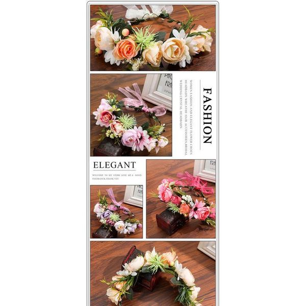 haimeikang rose peony flower crown girl bridal floral headband wreath wedding hair band hair accessories women bridesmai qyltsi
haimeikang rose peony flower crown girl bridal floral headband wreath wedding hair band hair accessories women bridesmai qyltsi
