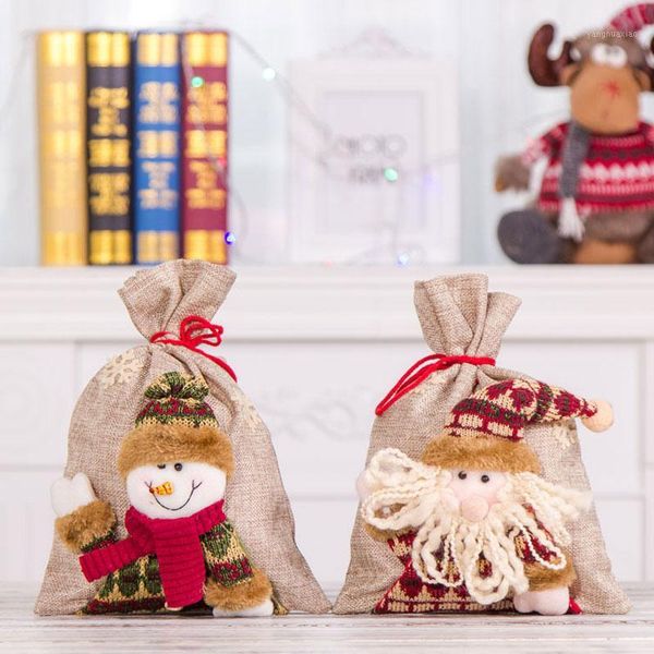 christmas decorations santa claus gift candy bag snowman apple storage year holiday decoration supplies size 20*28cm1
christmas decorations santa claus gift candy bag snowman apple storage year holiday decoration supplies size 20*28cm1