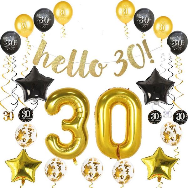 30/40/50/60th age balloon wedding anniversary balloons happy birthday party decorations supplies party favors
30/40/50/60th age balloon wedding anniversary balloons happy birthday party decorations supplies party favors