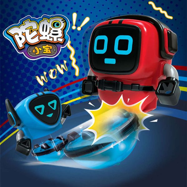 spinning gyroscope new magic gyroscope stunt robot xiaobao dream boys and children's game fun toys, Slivery;brown
spinning gyroscope new magic gyroscope stunt robot xiaobao dream boys and children's game fun toys, Slivery;brown