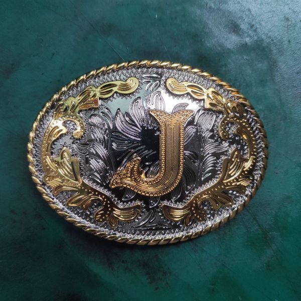 1 pcs western cowboy silver golden j letter belt buckle suitable for 4cm width belts buckle, Slivery;black
1 pcs western cowboy silver golden j letter belt buckle suitable for 4cm width belts buckle, Slivery;black