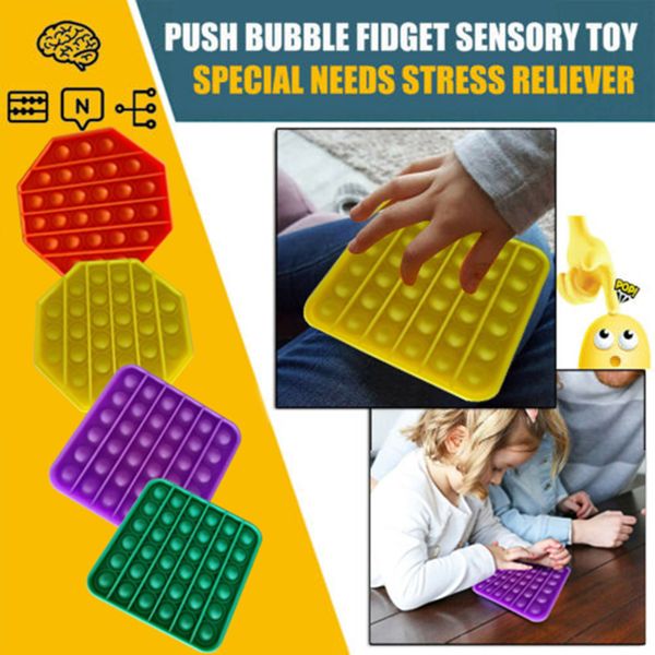 push pop bubble fidget sensory toy autism special needs stress reliever toys kids funny antistress toys
push pop bubble fidget sensory toy autism special needs stress reliever toys kids funny antistress toys